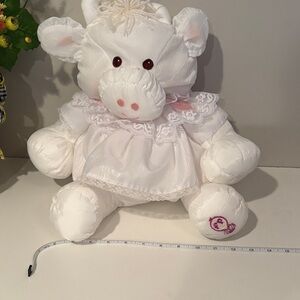 Fisher-Price vintage white cow puffalump